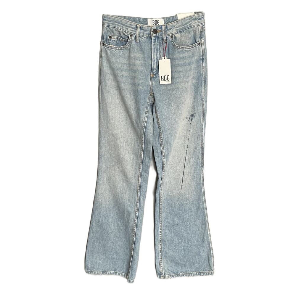 BDG Urban Outfitters Jeans Men's 28x32 Boot Cut Mid Rise Cotton Light Blue NEW